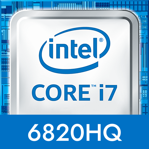 Intel Core i7 6820HQ