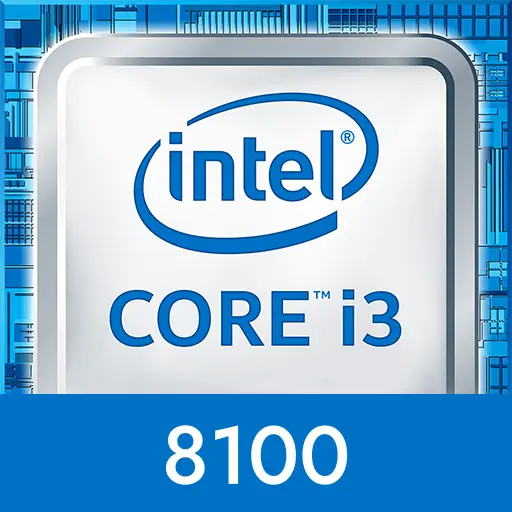 Intel Core i3 8100