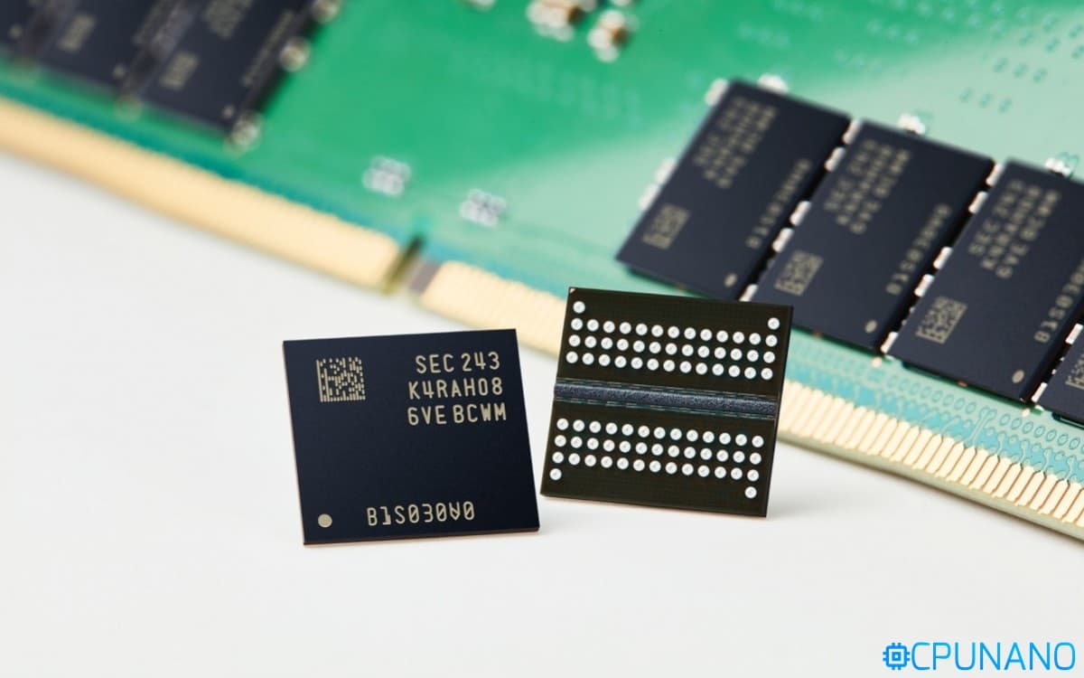 سامسونج تكشف رسميٌا عن أول ذاكرة DDR5 DRAM من فئة 12 نانومتر